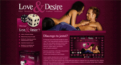 Desktop Screenshot of love-desire.pl